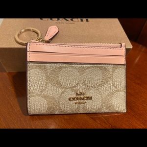COACH SIGNATURE ID/CARD CASE